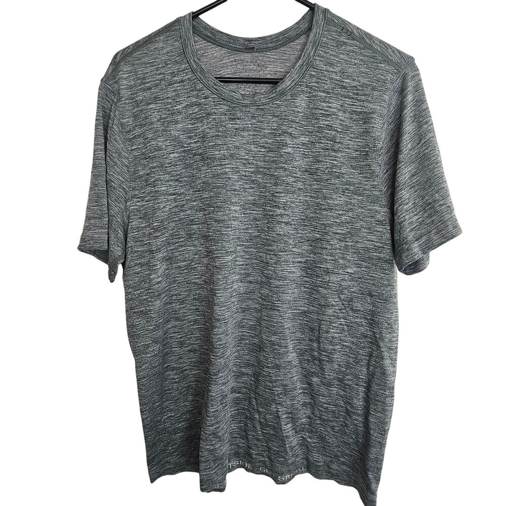 Lululemon Mens Athletic T-Shirt Size L Stretch Activewear Wicking Gym Workout